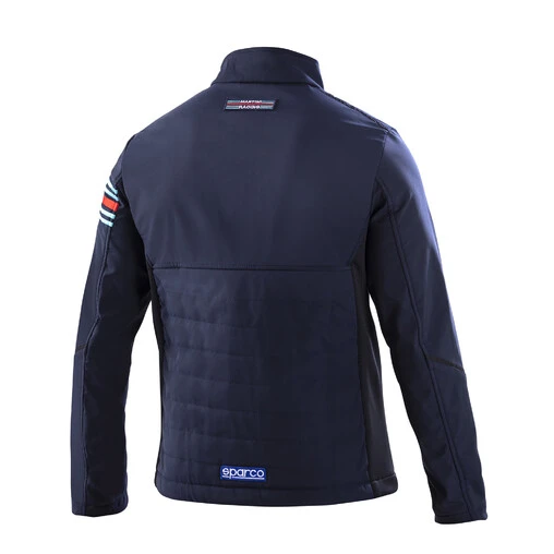 Sparco Martini Racing Softshell, Navy Blue - Image 2