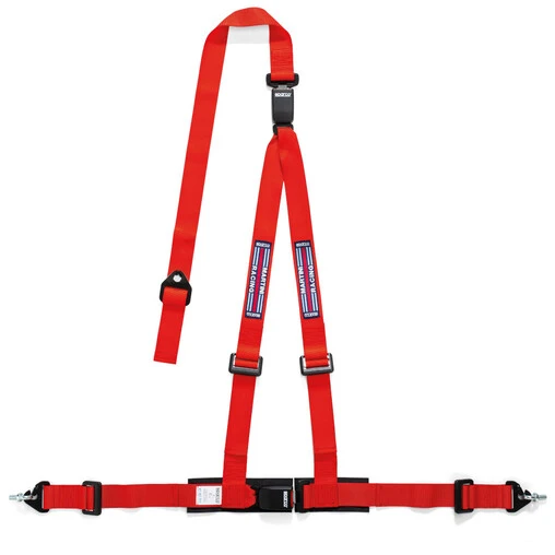 Sparco Martini Racing 3 Points Harness - ECE Road Approved - Image 3