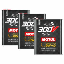 Motul 300V Competition 0W40 Engine Oil Bundle (3 X 2L)